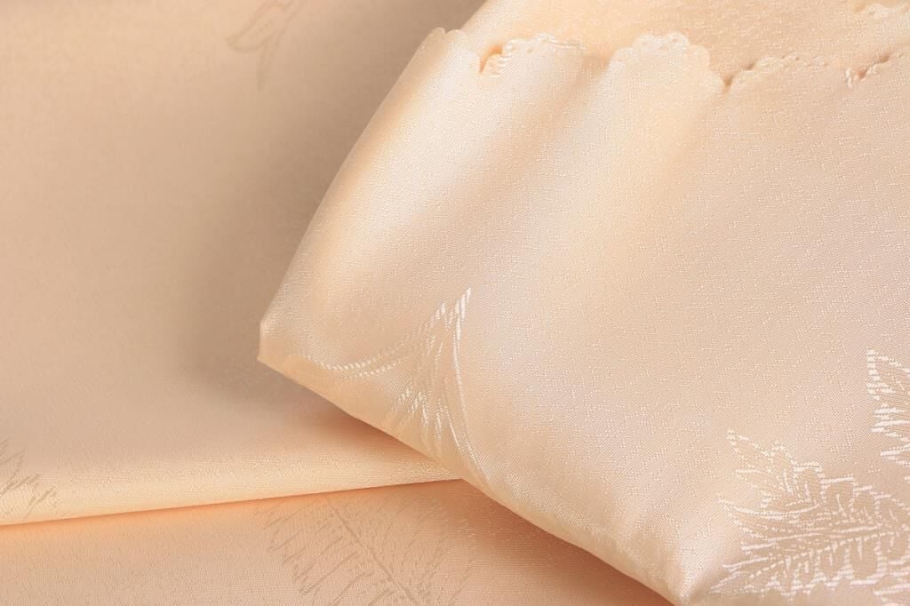Yuvarlak Masa Örtüsü Işıltılı Desen