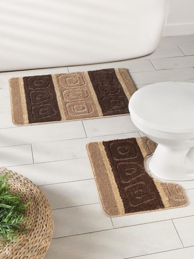 Banyo Paspası Silver Serenity U Tip 2’li Set 50x80 cm