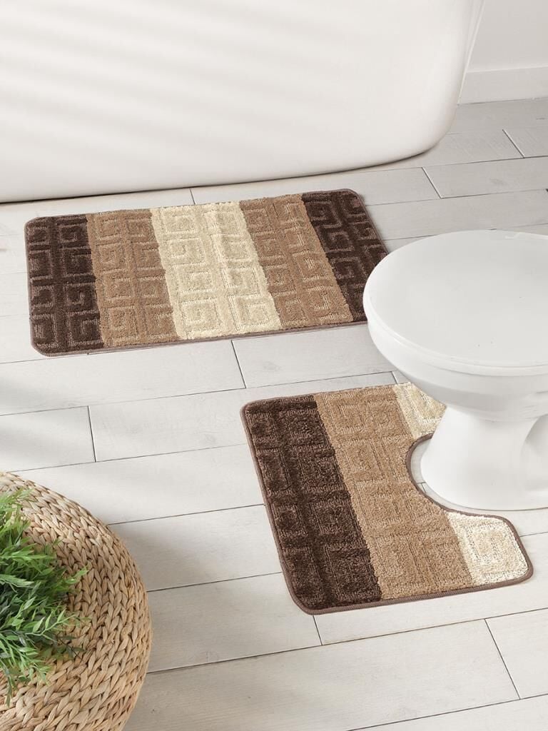 Banyo Paspası Silver Serenity U Tip 2’li Set 50x80 cm