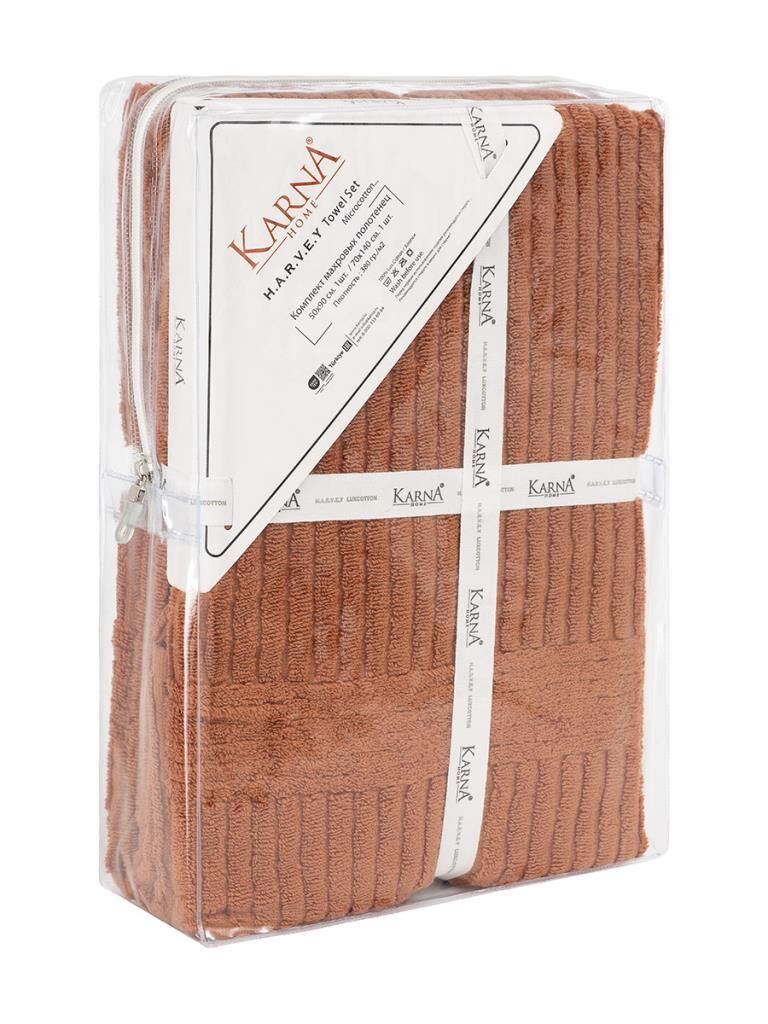 Havlu Takım Harvey– Şık ve Doğal Tonlar 70x140