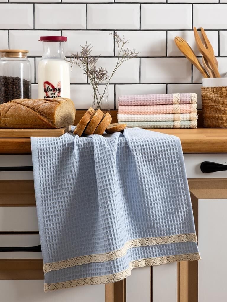 Mutfak Havlusu 40x60 cm 5’li Set Torshon Güpürlü Kopenaki