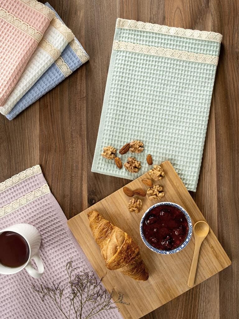 Mutfak Havlusu 40x60 cm 5’li Set Torshon Güpürlü Kopenaki