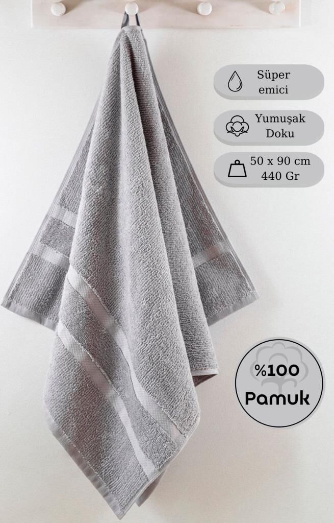 Pamuk Havlu Clarıy 50x90 cm