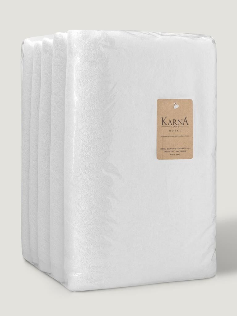 Banyo Havlu Seti 3’lü Karna Hotel Serisi Gravel