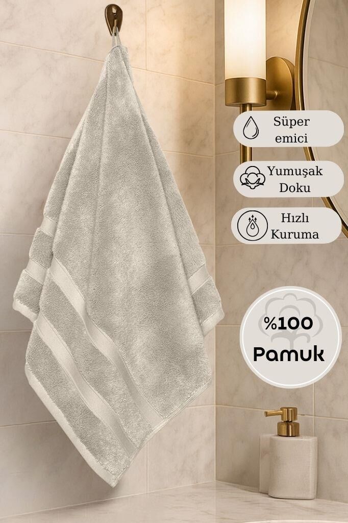 Pamuk Tekli Havlu Karna Premıum Morgan - 70 x 140