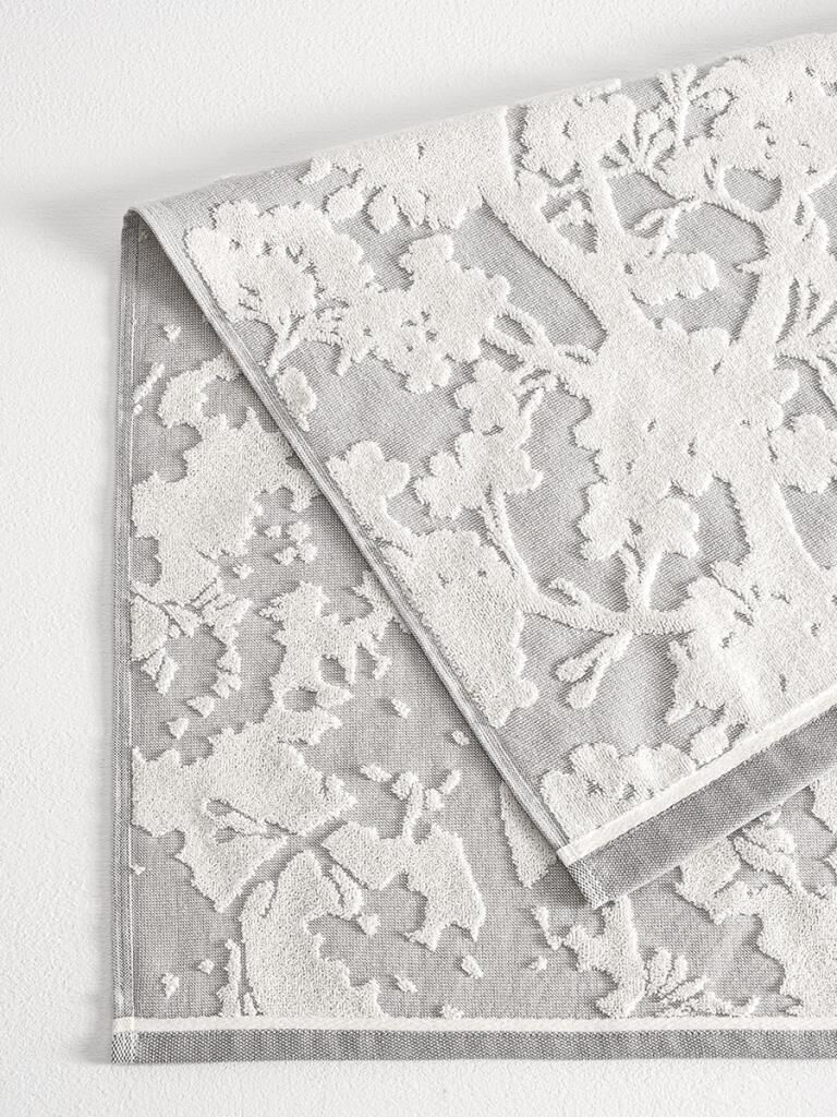 Pamuk Tekli Havlu Jakarlı Karna Eco Batıs - 70 x 140