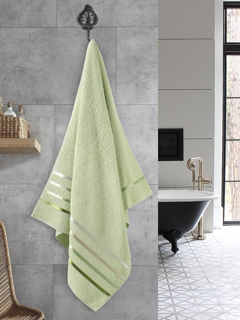 Pamuk Havlu Tekli Tekli Premium Bale Premium 70x140 cm