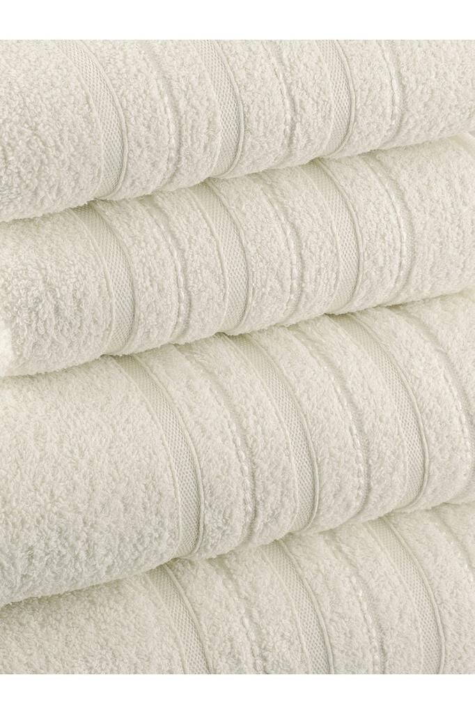 4 Lü Banyo Havlusu Seti Dora - 70X140cm x2 / 50x90cm x2