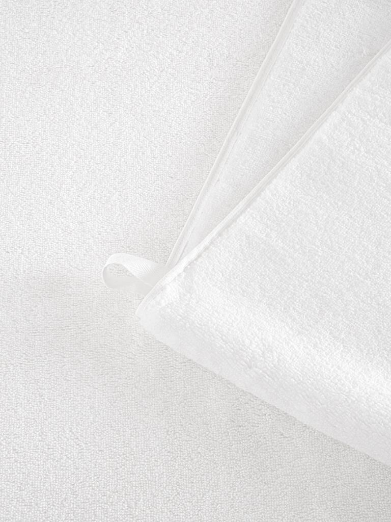 Microcotton Mora Saf Beyaz Banyo Havlusu