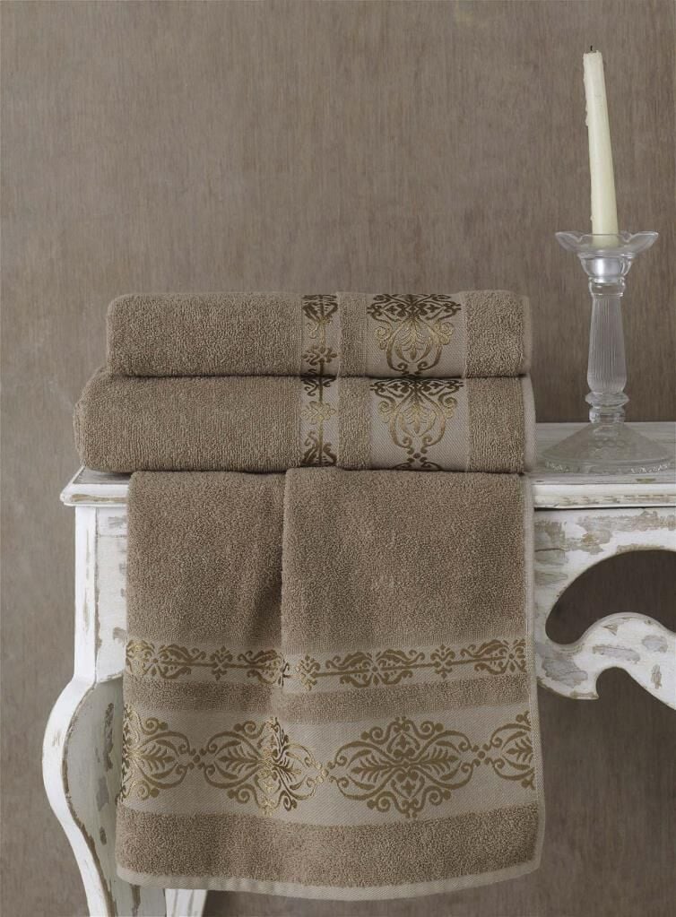 Cotton Jakarlı Rebeka Banyo Havlusu 70x140