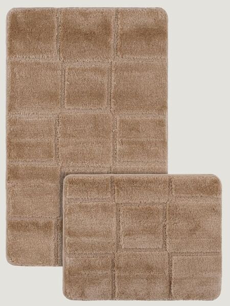 Banyo Paspası Gold Elegance 2’li Set 60x100 cm Asorti-6 - 60 x 100