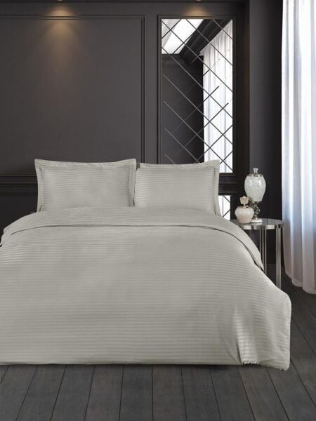 Nevresim Takımı Çizgili Cotton 200x220