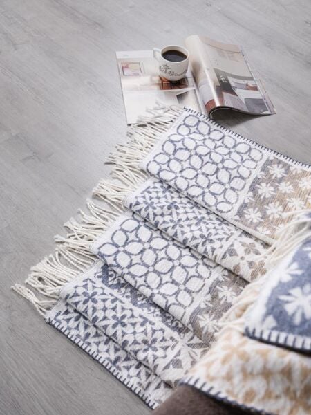 Pamuklu Tv Diz Battaniyesi Grafen