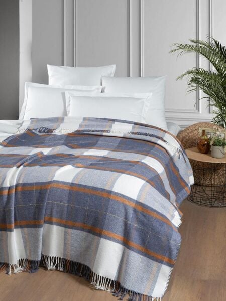 Pamuklu Tv Diz Battaniyesi Alen