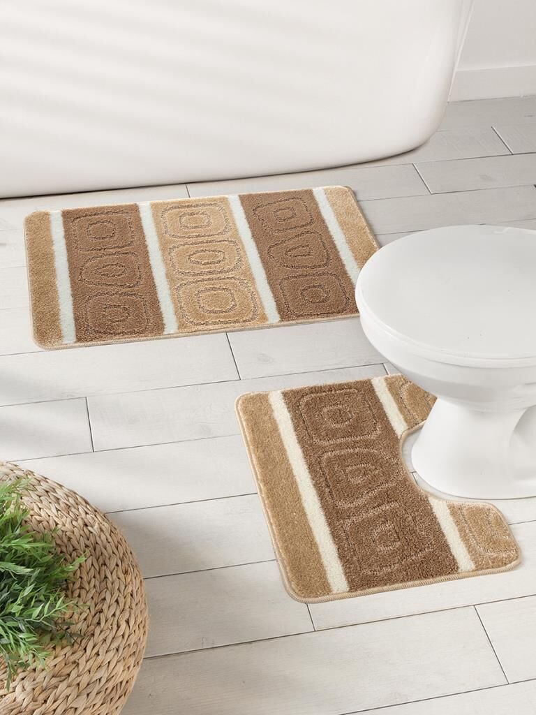 Banyo Paspası Silver Serenity U Tip 2’li Set 50x80 cm