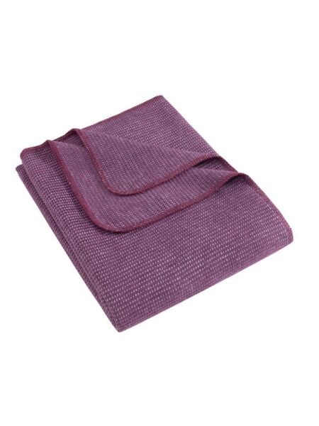 Tekton Oslo Pamuk Koltuk ve Diz Battaniyesi Mor - 130 X 170