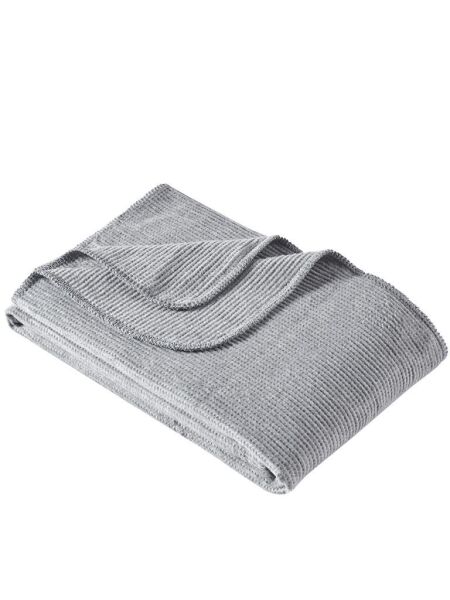 Tekton Oslo Pamuk Koltuk ve Diz Battaniyesi Gri - 130 X 170
