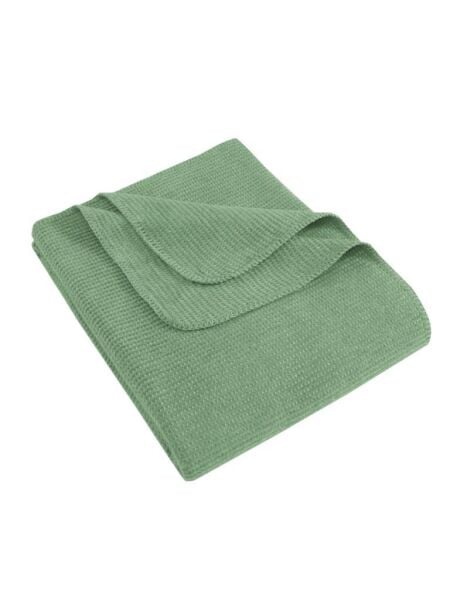 Tekton Oslo Pamuk Koltuk ve Diz Battaniyesi Yeşil - 130 X 170