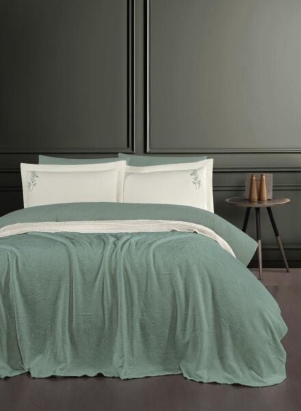 Çift Kişilik Dream Battanıyelı Nevresım Setı Talıa Breezeway 200X220 Yeşil - 200 X 220