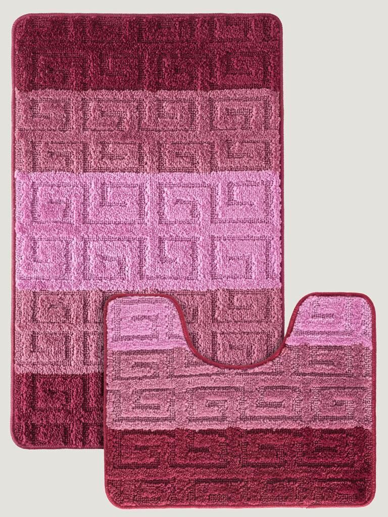 Banyo Paspası Silver Serenity U Tip 2’li Set 50x80 cm Asorti-4