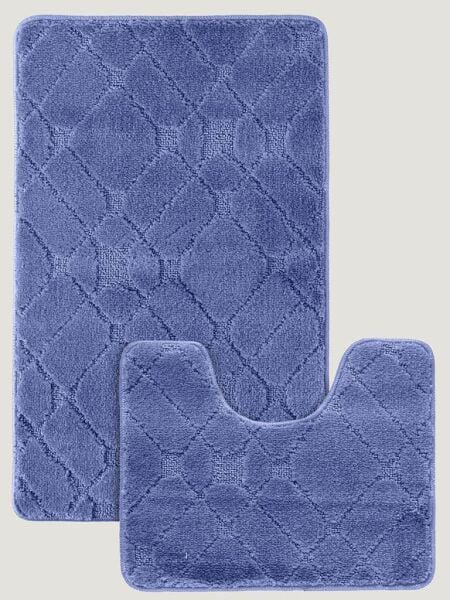 Banyo Paspası Silver Serenity U Tip 2’li Set 50x80 cm Asorti-10