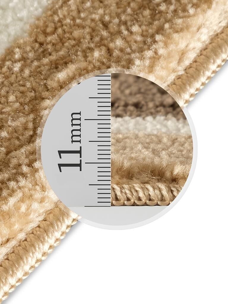 Banyo Paspası Silver Serenity U Tip 2’li Set 50x80 cm Asorti-6