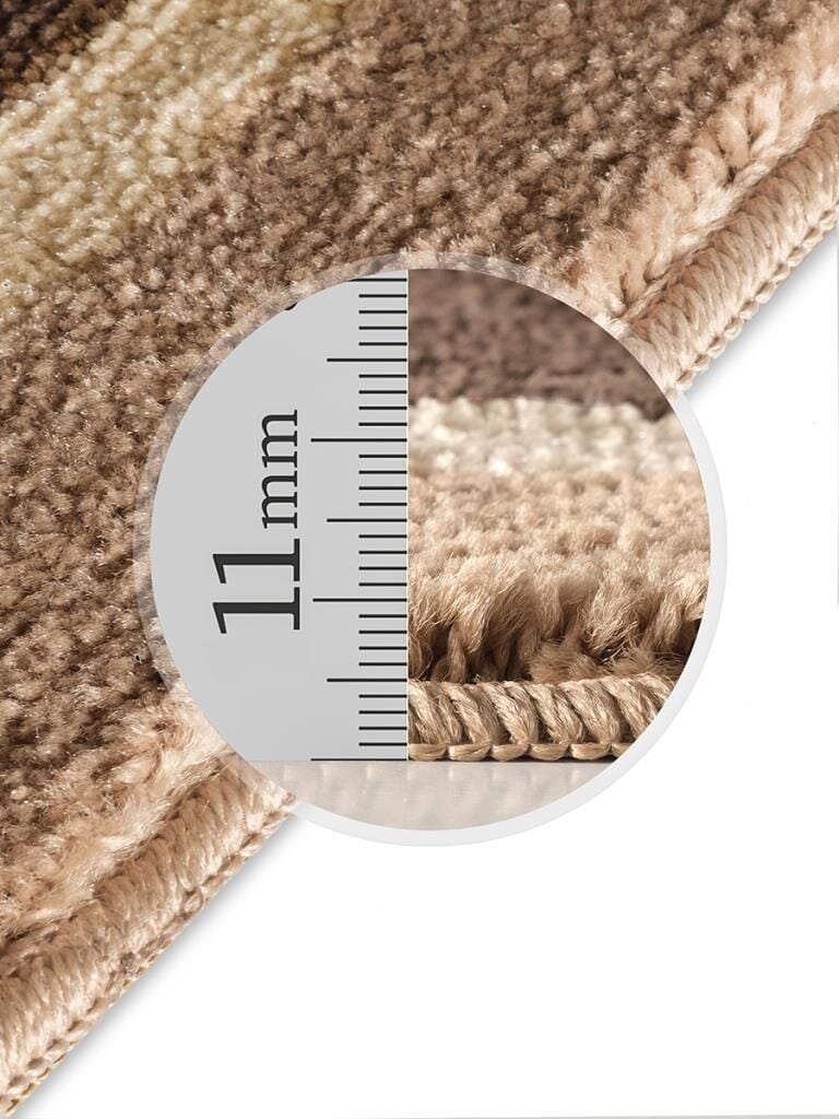 Banyo Paspası Silver Serenity U Tip 2’li Set 50x80 cm Asorti-1