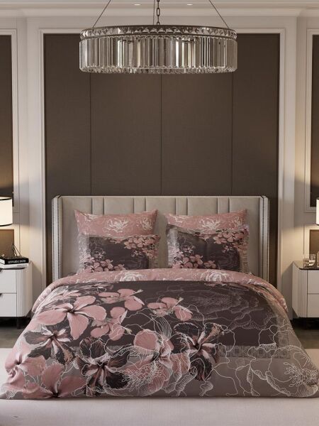 Nevresim Takımı Linen Serisi Berry