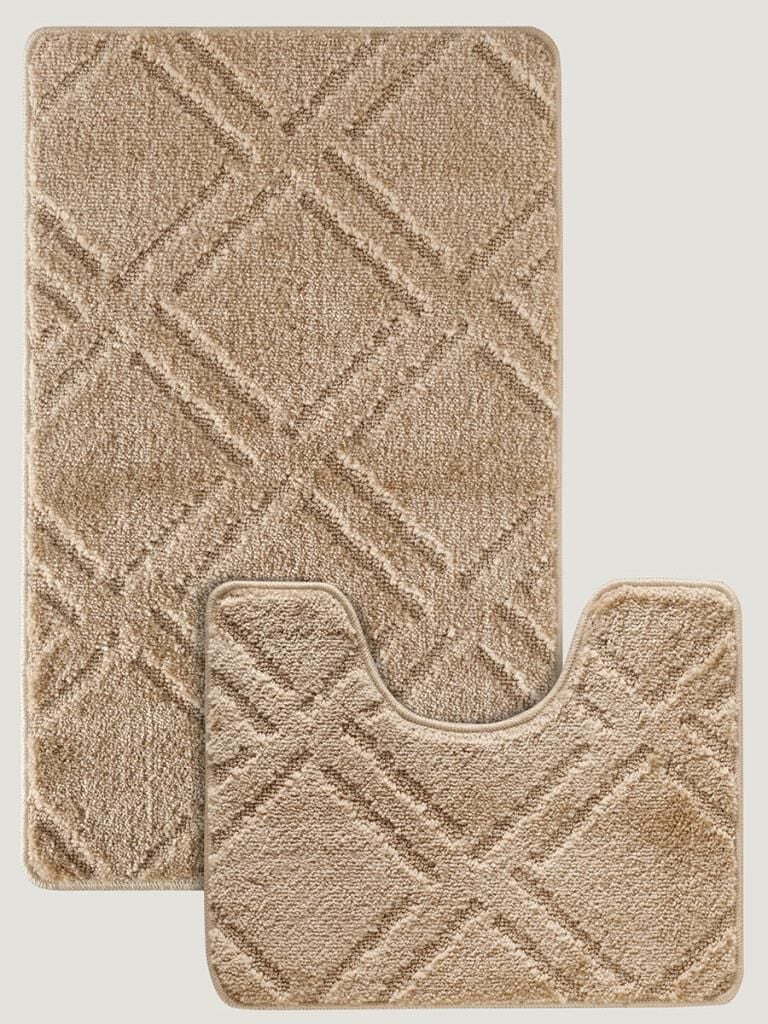 Banyo Paspası Silver Serenity U Tip 2’li Set 50x80 cm Asorti-9