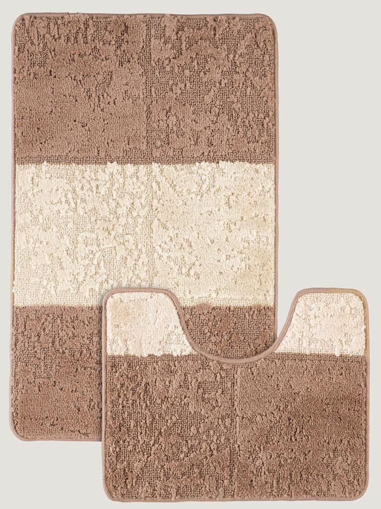 Banyo Paspası Silver Maldiv U Tip 2’li Set 50x80 cm Asorti-5