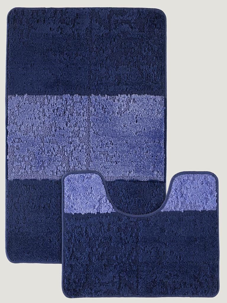 Banyo Paspası Silver Maldiv U Tip 2’li Set 50x80 cm Asorti-6