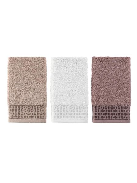 Mutfak Havlu Seti 3’lü Jakarlı Pamuk Etiyopya 30x50