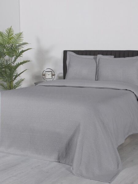 Yatak Örtüsü Marisa – Nefes Alabilen, Hafif ve Şık Tasarımlı Gri - 230 X 260