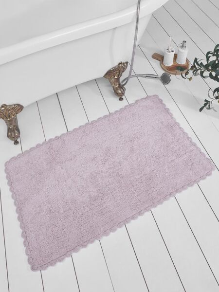 Geniş Riva Banyo Paspası – Büyük Ebatlı, Kaymaz ve Emici 60x100 cm Lavanta