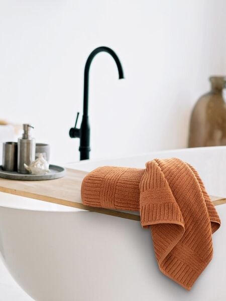 Havlu Takım Harvey– Şık ve Doğal Tonlar 70x140 70 X 140 - Kiremit