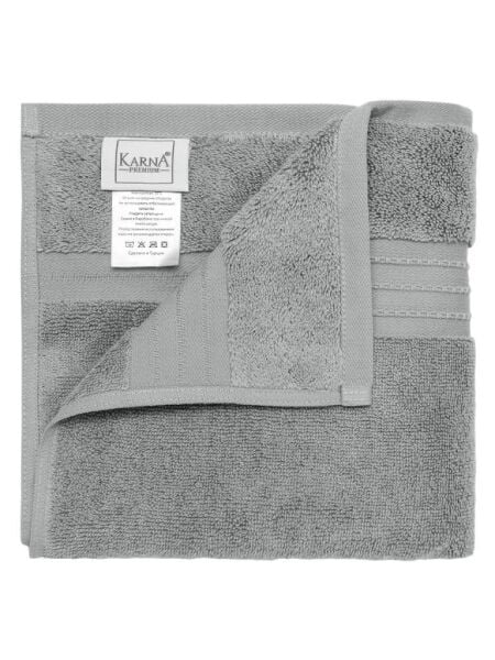 Pamuk Tekli Havlu Karna Premıum Ramse - 70 x 140 Gri - 70 X 140