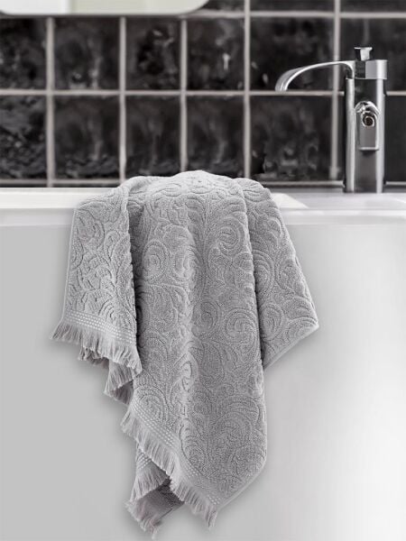 Cotton Esra Ultra Yumuşak Banyo Havlusu 70x140 Gri - 70 X 140