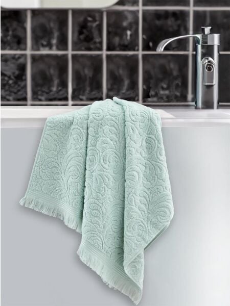 Cotton Esra Ultra Yumuşak Banyo Havlusu 70x140 Açık Yeşil - 70 X 140
