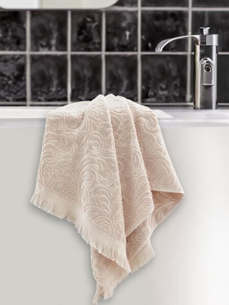 Cotton Esra Ultra Yumuşak Banyo Havlusu 70x140 Bej - 70 X 140