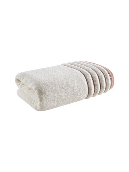 Tekli Havlu Mıcro Pamuk Karna Eco Vesta - 70 x 140 Pudra - 70 X 140