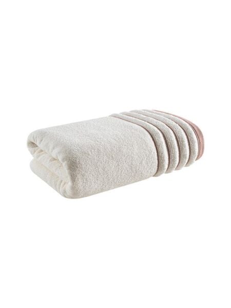 Tekli Havlu Mıcro Pamuk Karna Eco Vesta - 70 x 140 Pudra - 70 X 140