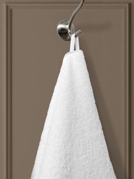 Cotton Ladin Banyo Havlusu 90x150 Beyaz - 90 X 150
