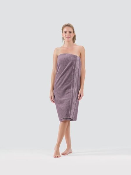 Cotton Ladin Banyo Havlusu 90x150 Lavanta - 90 X 150