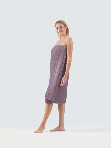 Cotton Ladin Banyo Havlusu 90x150 Lavanta - 90 X 150