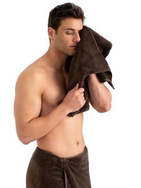 Microcotton Mora El Havlusu 50x90 600gr/m2 Kahve - 50 X 90