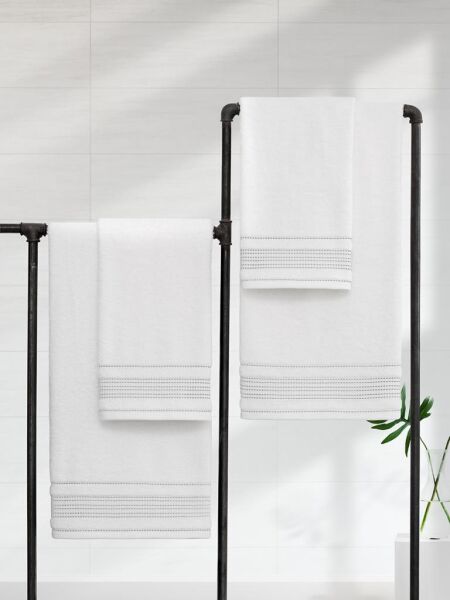 Premium 4 lü Havlu Seti Ladin 50x90/70x140 cm Asorti-7 - 70 X 140