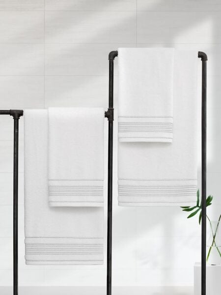 Premium 4 lü Havlu Seti Ladin 50x90/70x140 cm Asorti-7 - 70 X 140