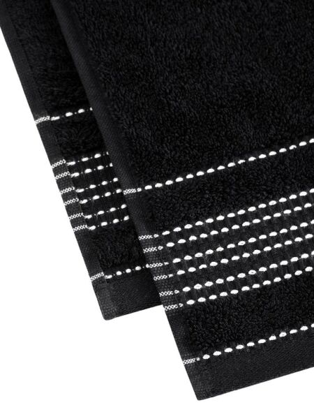 Ladin Pamuk Banyo Havlusu 70x140 Siyah - 70 X 140