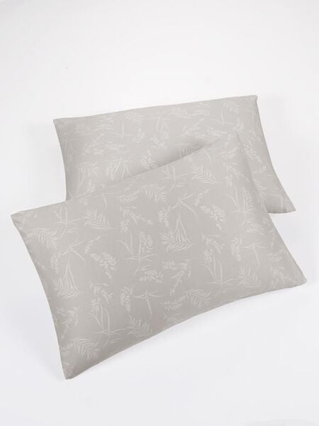 Yastık Kılıfı 2’li Saten Zarif Dokunuş Baskılı V3 - 50 X 70