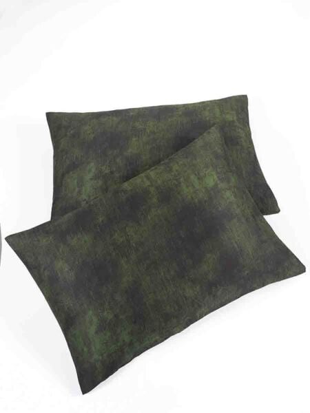 Yastık Kılıfı 2’li Saten Zarif Dokunuş Baskılı V10 - 50 X 70